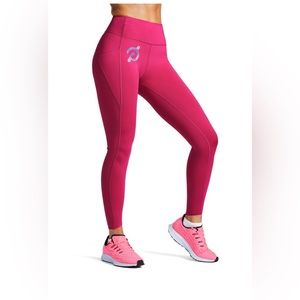 Peloton Move Tulip Hem Legging in Hot Pink
